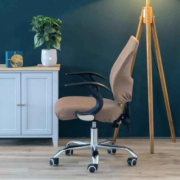 Cubiertas para Sillas de Oficina Yotijar Marrón Funda para silla de ordenador de oficina