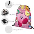 thumbnail image 3 of Kirby Drawstring Backpack Sports Gym Sackpack Water Resistant String Bag for Women Men, 3 of 7