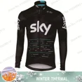 thumbnail image 4 of Ineos Sky-ropa de ciclismo térmica para hombre, ropa de ciclismo de lana, Jersey de invierno, camisetas de lana, 4 of 4