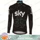 thumbnail image 5 of INEOS SKY Cycling Wear Chaqueta térmica de polar para ciclismo para hombre, ropa de invierno para ciclismo, camisetas de manga larga para ciclismo de carretera, camisetas de lana, 5 of 5