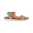 thumbnail image 3 of Jellypop Jelly Pop Quests Rainbow Sandal Multi in Size 7.5, 3 of 7