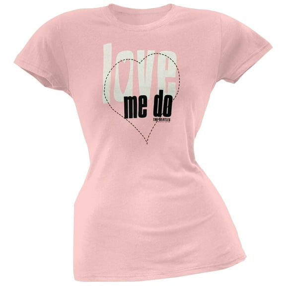 The Beatles Women's Juniors Love Me Do Short Sleeve T Shirt