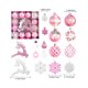 thumbnail image 3 of Juego de adornos navideños irrompibles para árbol de Navidad, 45 piezas en varios estilos, irrompibles, duraderos, festivos, decoración navideña, artículos para fiestas, decoración del, 3 of 9