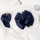 thumbnail image 4 of Cinta decorativa Ribbli, 6,35 cm, satinada, azul marino, 20 yardas, 4 of 4
