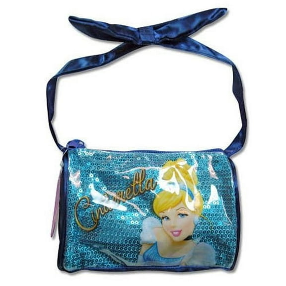 Cinderella Satin Handbag with Ribbon Bow on Handle