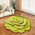 thumbnail image 3 of Front Entrance Door Mat Funny 3D Shaped Flower Floor Mat Sofa Bedroom Living Room Carpet Doormat Outdoor Entrance, 24x24inch, 3 of 6