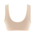 thumbnail image 3 of Women's Front Closure Full Coverage Padded Comfort Bra Wire-Free Bra, 3 of 5