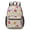 Pioneer Flower Floral, variant on Pioneer Flower Floral Print Pattern 17" School Backpacks for Teens,Waterproof Oxford Fabric,S-Shape Padded Straps for School,Travel,Hiking,Camping