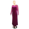 thumbnail image 5 of Plus Size Chic Curvy Women's Modern Dance Wear Standard Ballroom Dance Dresses Tango Practice Costume Waltz Performance Dancing Clothing, 5 of 6