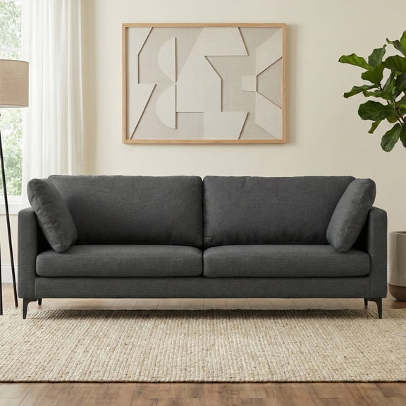 Ava 90-inch Sofa in Tightly Woven Performance Fabric