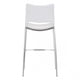 thumbnail image 4 of Banco de Bar Kessa Muebles Ace Blanco Acero, 4 of 5