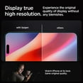 thumbnail image 4 of Spigen Glastr EZ Fit HD Screen Protector for iPhone 16 Pro 6.3" 1 Pack - AGL07935, 4 of 8