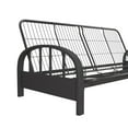 DHP Aiden Futon Frame, Gunmetal Grey