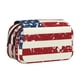 thumbnail image 1 of Easygdp Vintage American Flag para Estuche de Lápices con Tapa Flip, Suministros de Oficina y Universidad para Adolescentes y Adultos, 1 of 7