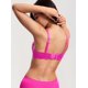 thumbnail image 2 of Sostén DOBREVA Push Up con Encaje, Aro y Escote Profundo 32B Rosa, 2 of 4