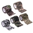 thumbnail image 5 of Cinta ciega de camuflaje para caza al aire libre, vendaje elástico autoadhesivo, envolturas impermeables, protector táctico no tejido, 1-10 piezas, 5 of 5