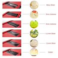 thumbnail image 3 of UMZONE Trancheuse Alimentaire Pliable, Rouge, Plastique, Acrylonitrile Butadiène Styrène, Polycarbonate, Acier Inoxydable, Caoutchouc, 3 of 4