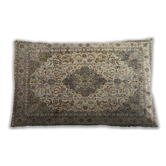 Ahgly Company Indoor Rectangular Traditional Lumbar Throw Pillow, 13 inch by 19 inch