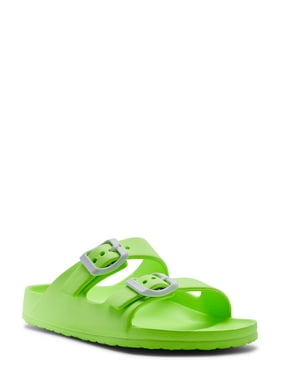 Wonder Nation Basic Footbed Buckle Sandal (Little Girls & Big Girls)