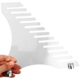 thumbnail image 3 of OULII 1 Pair Wall-Mounted Album Wall Display Acrylic Rectangular Shelf For Music Lovers, 3 of 8