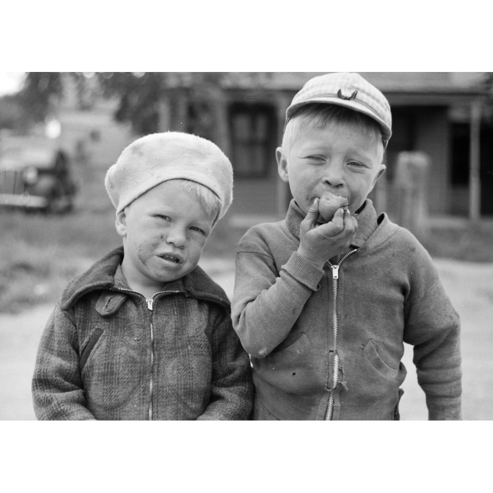 South Dakota Children Nchildren In Sisseton South Dakota Photograph By