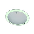 thumbnail image 1 of Plafon redondo cristal Trasparente 2 Iluminación Luz Vic Moderno, 1 of 2