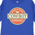 thumbnail image 4 of Inktastic Cowboy Vintage Logo Boys Long Sleeve Toddler T-Shirt, 4 of 5