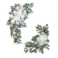 thumbnail image 5 of Artificial Wedding Arch Flowers Set Floral Wreath Rose Flower Swag for Ritual Occasions, Wedding Showers, Birthday Parties Welcome A, 5 of 10