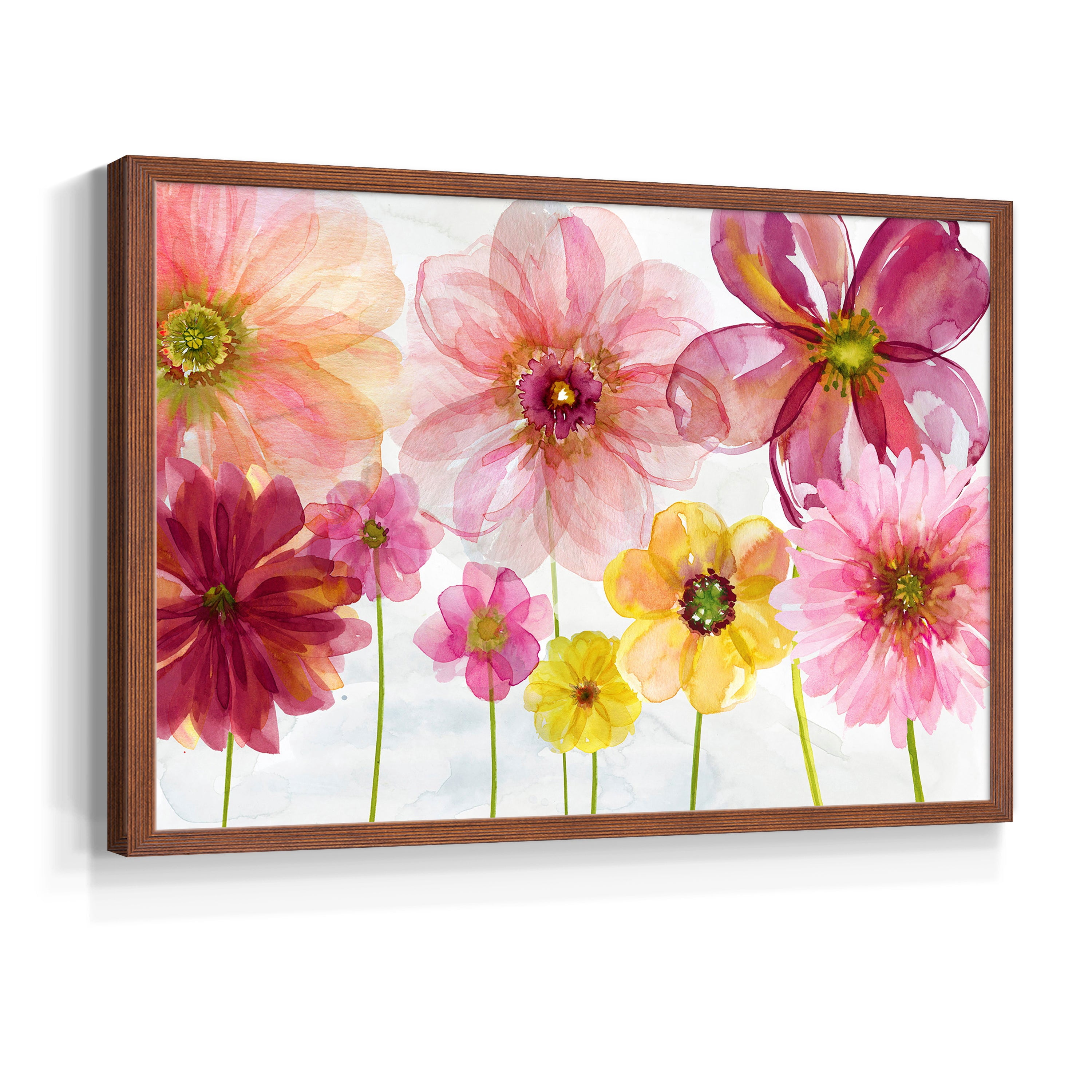 Pop Of Spring by Carol Robinson - Restickable Framed Giclée Print