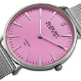 thumbnail image 2 of Women's Quartz Diamond Stainless Steel Silver-Tone Bracelet Watch, 2 of 4