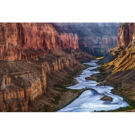 USA, Arizona, Grand Canyon, Colorado River, Float Trip, from Nankoweap Print Wall Art By John (Best Rivers To Float In Colorado)