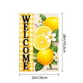 thumbnail image 4 of Amhnf Welcome Lemon Garden Flag For Home Outdoor Garden Yard Decor 12x18 inch, 4 of 5