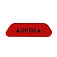 thumbnail image 4 of Unatoiry 4PCS/Set Car Door Stickers Warning Mark Tape Auto Exterior Reflective Tape Auto Exterior Accessories Open Sign Safety Reflective Strip red 5Set, 4 of 6