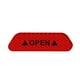 thumbnail image 1 of Kenally 4 unids/set de pegatinas para puerta de coche, marca de advertencia, cinta reflectante, accesorios para exteriores de coche, señal Herramientas de reparación de automóviles rojo, 1 of 6