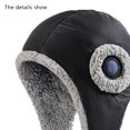thumbnail image 3 of Gorros de invierno para hombres y mujeres, versátiles, a prueba de viento y salpicaduras de agua, gorro cálido con protección para las orejas engrosado, 3 of 5