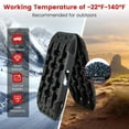 thumbnail image 4 of Costway 2 PCS Short Recovery Traction Boards Set with Jack Lift Base for 4WD ATV UTV SUV Black, 4 of 10