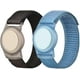 2 Pack Bracelet Airtag, Sangle en Nylon Réglable avec Protection Anti-Rayures Anti-Pommes en Silicone Durable – image 1 sur 5
