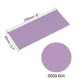 thumbnail image 2 of 5 Pack Purple Sanding Sheets 5000 Grit 9" x 3.7" Aluminum Oxide Sandpapers Wet Dry Polish, 2 of 5