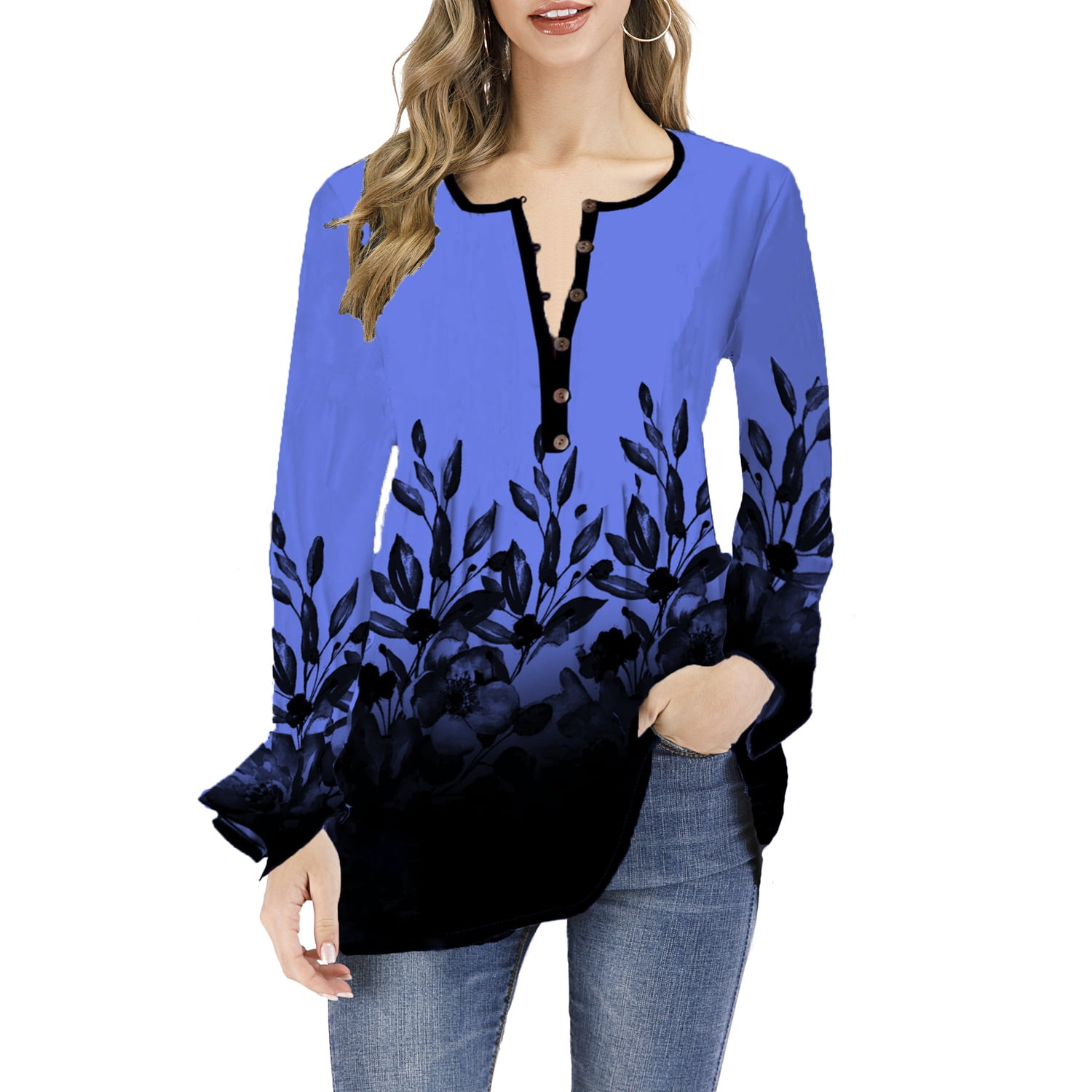 walmart ruffle sleeve top