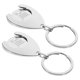thumbnail image 5 of CRAFTHROU 2Ud Llavero Metal Trolley Token Para Accesorio Y Uso Práctico En Carrito De Compras, 5 of 8