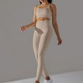 thumbnail image 1 of Mode Décontractée Printemps Été Sans Manches Col Rond Blouses Chemises Ensembles, 1 of 1