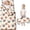 Rooster and Feather White Pattern, variant on Rooster and Farm Orange Pattern Teens Toddler Nap Mat with Pillow, Sleeping Mat Bag for Preschool Daycare 59"x22"