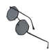 thumbnail image 2 of Sonducket Gafas de sol hexagonales de metal con protección UV Gafas de sol ligeras y elegantes de metal hexagonal Uv400 Lentes negro, 2 of 6