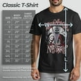 thumbnail image 5 of Men's The Nightmare Before Christmas Jack Skellington Santa Graphic Tee Black Medium, 5 of 10