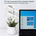 thumbnail image 3 of Wall Plate Socket Adapter Flame Retardant Voltage Protection Superior Safety Power Strip with USB Charging Ports, 3 of 8