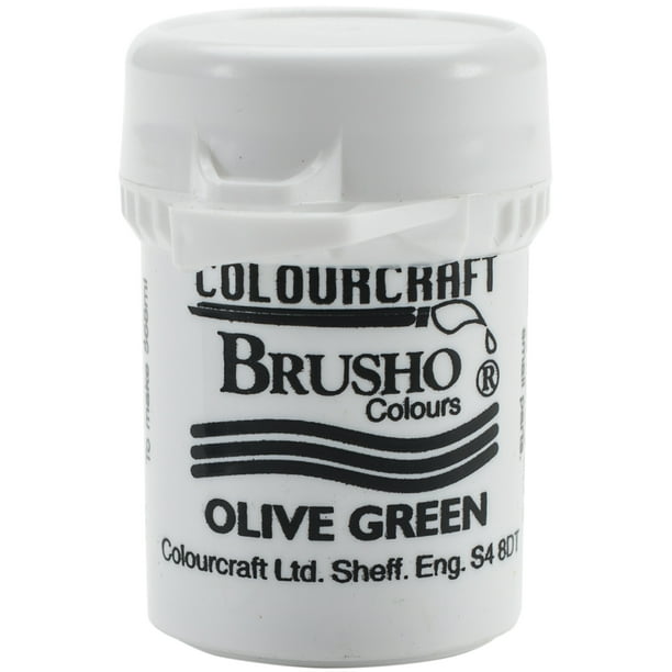 Couleur du Cristal de Brousso 15G-Olive Vert