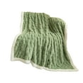 thumbnail image 2 of Steadline Superior Jacquard Throw Blanket for Home Office - Ultra Soft Thick Polyester Fabric - All Season Decorative Accent Piece for Sofa Bed or Dorm, 2 of 6