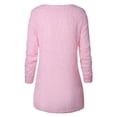 thumbnail image 4 of Womens Furry Pullover Sweater 2026 Fall Winter Fashion Casual Long Sleeve Soft Loose Fit Fluffy Fuzzy Sweaters, 4 of 6