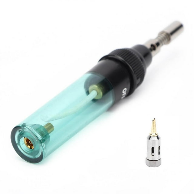 Soldador De Gas Con Forma De Plástico Y Hierro, Soldador De Gas, Duradero Para Un Funcionamiento De Soldadura Eficiente OTVIAP Gas Soldering Iron