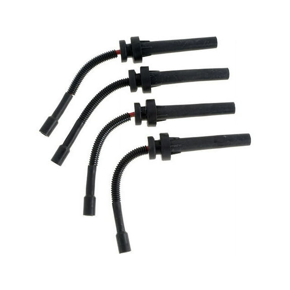 Spark Plug Wire Set - Compatible with 2001 - 2003 Chrysler Voyager 2.4L 4-Cylinder 2002